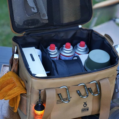 42L Large Outdoor Camping & Picnic Storage Box – Tactical Gear, Cookware & Equipment Organizer