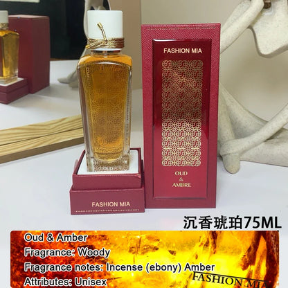 Sandalwood 75ml Unisex Long-Lasting Perfume Floral Cologne Fragrance for Men & Women Daily Wear, Work & Dating Scent Gift