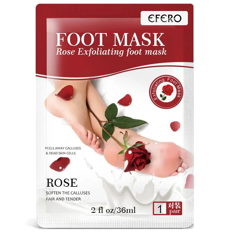 Honey Foot Mask – 1 Pair for Dead Skin & Callus Removal, Exfoliating Foot Treatment, Whitening Foot Spa & Skin Care Tool