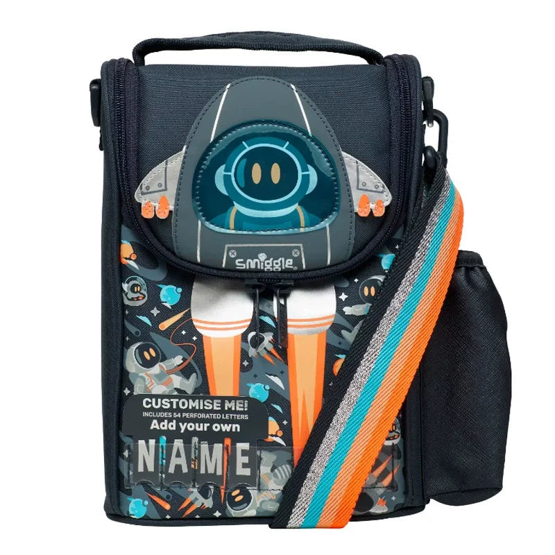 Australian Smiggle Cartoon Stitch Large-Capacity Insulated Bag – Lunch & Breakfast Handbag for Kids, Outdoor Use Gift