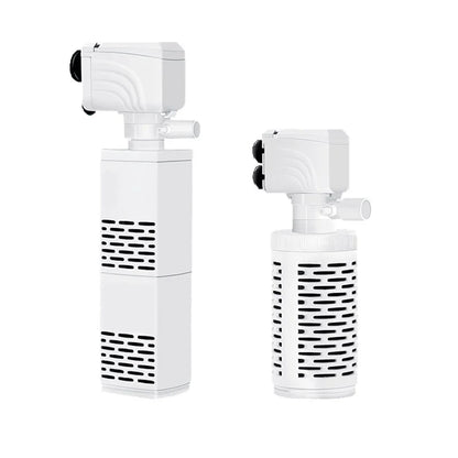 3 in 1 Aquarium Filter Pump – Silent Submersible Air Oxygen Aerator, Water Changer & Wave Maker, 220