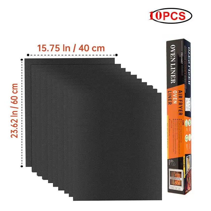 Multifunctional Grill Mat - Reusable High-Temperature Resistant Baking & Microwave Oven Liner for Easy Cooking