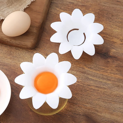Flower Egg Separator - Cute Kitchen Tool for Separating Egg Whites & Yolks