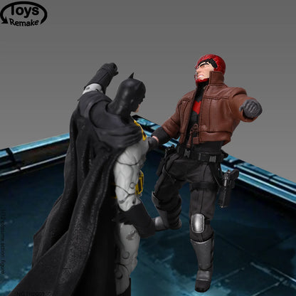 ToysRemake TRD001 1/12 Red Hood Action Figure — 6" Movable Detective Comics Anime Mini Head Sculpt Collectible Full Set
