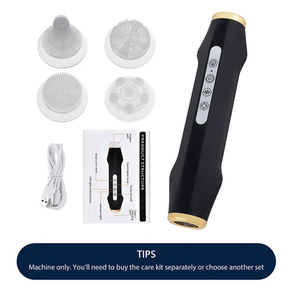 Portable Oxygen Bubble Facial Machine – CO2 Bubble Pen for Aqua Skin Cleansing and Spa Beauty Care