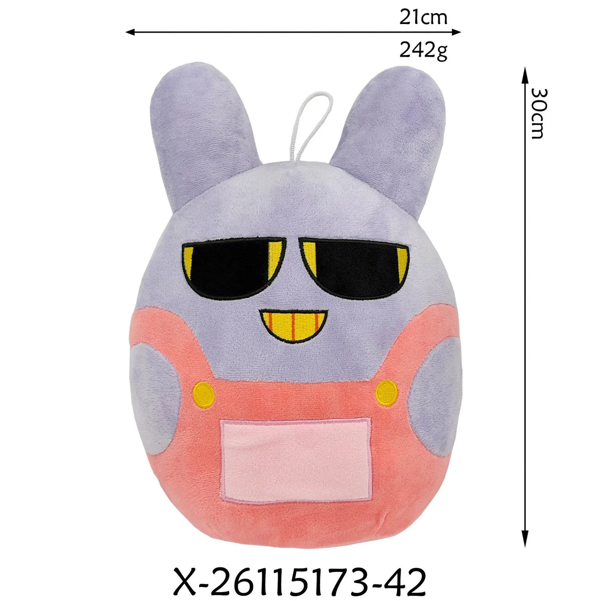 37-Style The Amazing Digital Circus Plush Toys - Clown & Rabbit Stuffed Dolls for Kids, Fans, Collectors & Gifts