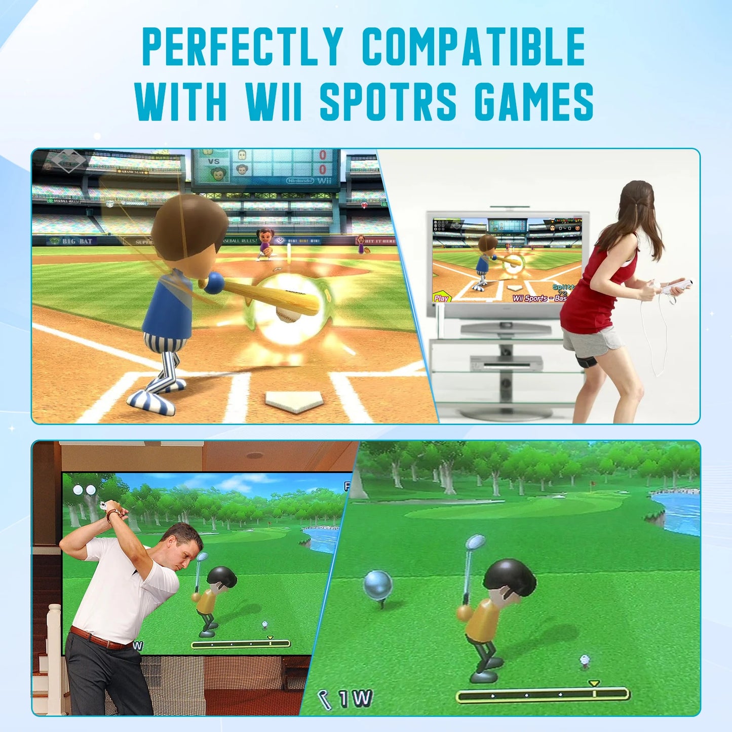 2-in-1 Wireless Controller for Nintendo Wii – Motion Plus Remote with Silicone Case