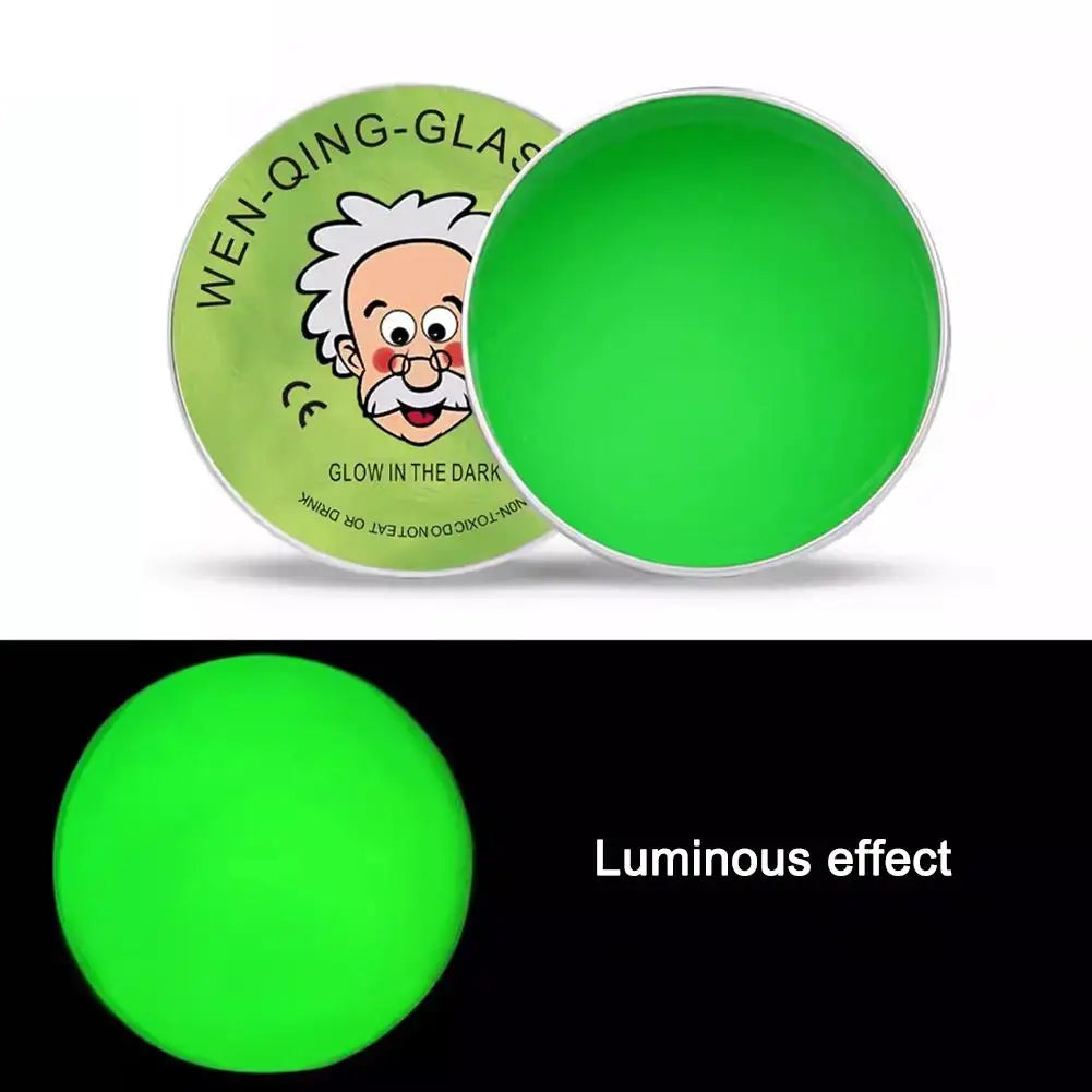 Colorful Non-Newtonian Liquid Stress Relief Toy – Transparent Elastic Modeling Compound, Non-Toxic Creative DIY Craft Putty
