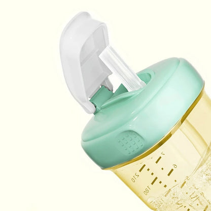 Square Handle Feeding Bottle – Lightweight, Easy Grasp for Baby 6M+, Hegen Bottle Cover Replacement