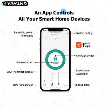 TTlock Smart Key Lock Box – Wireless Digital Code & Bluetooth Key Safe, App-Controlled Electronic Key Box for Home or Host