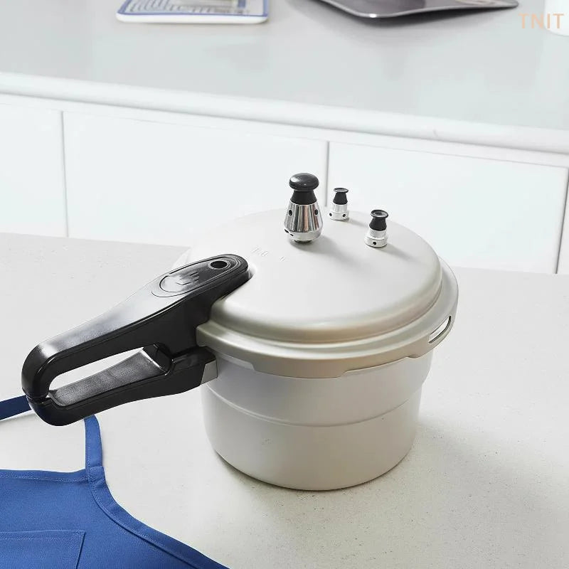 High-Pressure Stainless Steel Pressure Cooker - Soup & Meat Cooking Pot with Pressure Valve