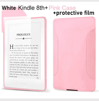 Kindle 8th Gen 6-Inch E-Book Reader, E-Ink Touch Screen, WiFi Connection, Registerable Account, Without Backlight