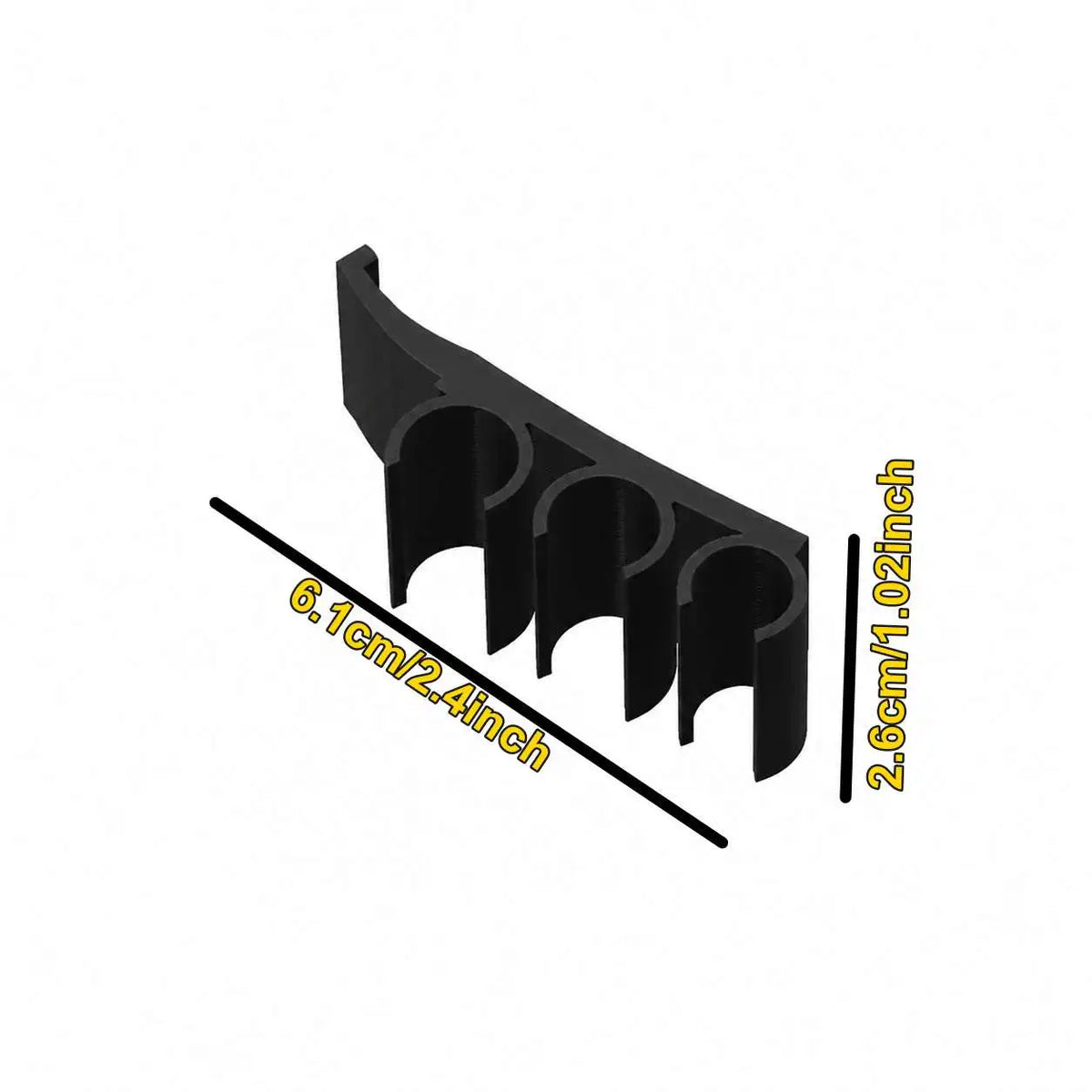 Work Helmet Marker Storage Clip - Hard Hat Pen Holder for Construction & Jobsite Writing Tools