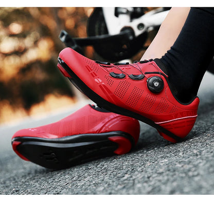 LiXingMing Road Cycling Shoes — Men & Women Racing Sneakers with SPD Cleats