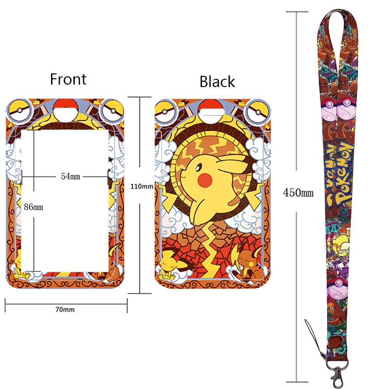 Neck Strap Lanyard for Keys and ID Cards – Badge Holder, Keychain, Key Rings, Fashion Accessory Gift