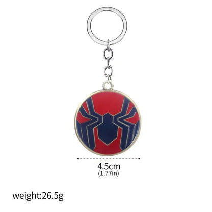 Rotatable Spider Blade Keychain - Creative Cosplay Backpack Charm for Men & Women