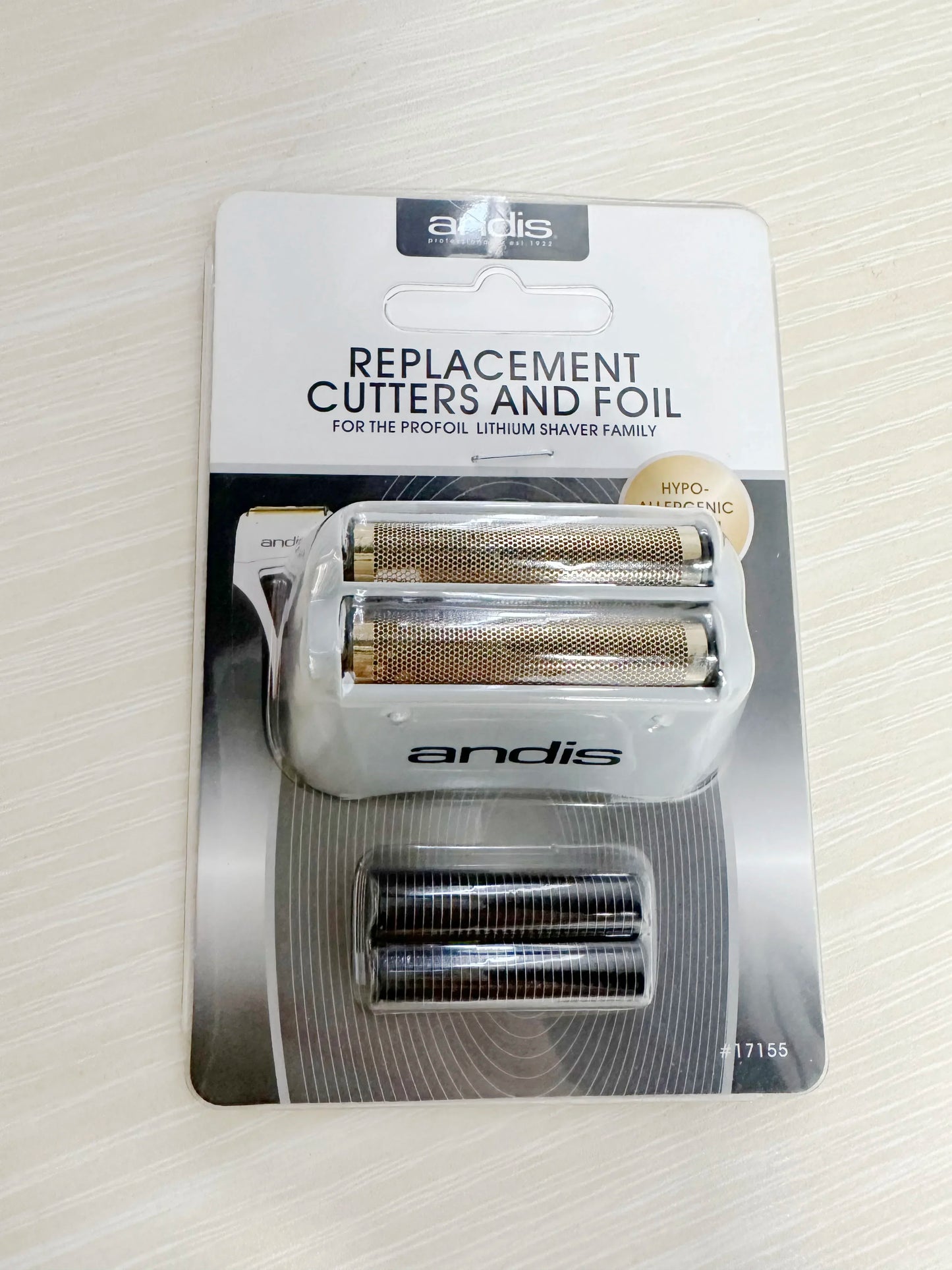 Andis Shaver Replacement Foil & Cutters – For Profoil Lithium Plus 17205 Barber Electric Razor & Beard Shaving Attachment