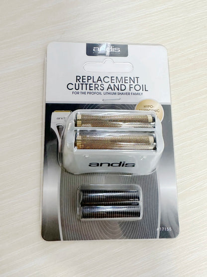 Andis Shaver Replacement Foil & Cutters – For Profoil Lithium Plus 17205 Barber Electric Razor & Beard Shaving Attachment
