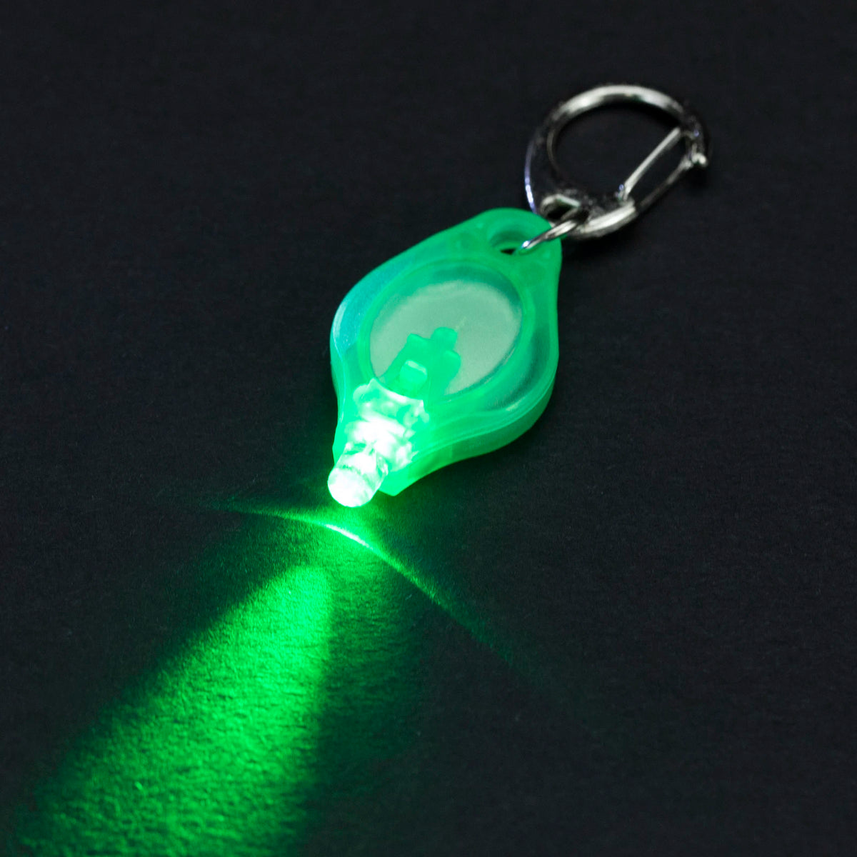 Mini LED Keychain Flashlight - Portable Emergency Light in Multiple Colors
