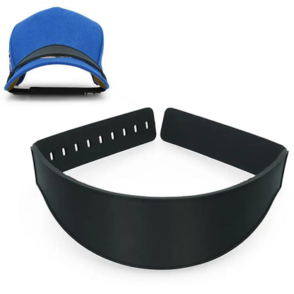 Reusable Adjustable Hat Brim Bender – No-Steam Baseball Cap Curving & Shaping Band