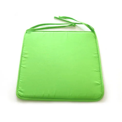 Candy Color Non-Slip Chair Cushion – Soft Seat Pad with Back Support, Fixed Cushion for Home Décor