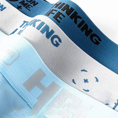 Men's Ice Silk Graphene Boxer Briefs – Breathable, Ultra-Thin, Comfortable Trunks Underwear