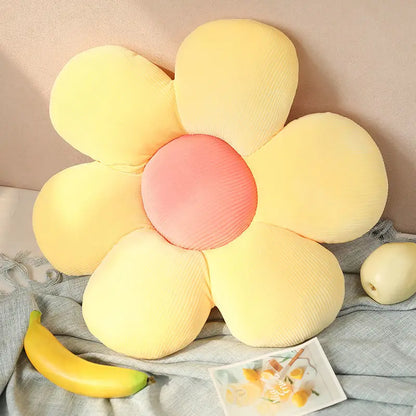 6 Styles Sunflower Pillow – Cute Daisy Cushions with Petals, 40cm, Perfect Birthday Gifts & Home Décor for Bedroom & Office