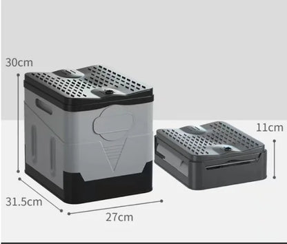 Portable Outdoor Camping Toilet – Odor-Proof Folding Emergency & Multifunctional Travel Toilet
