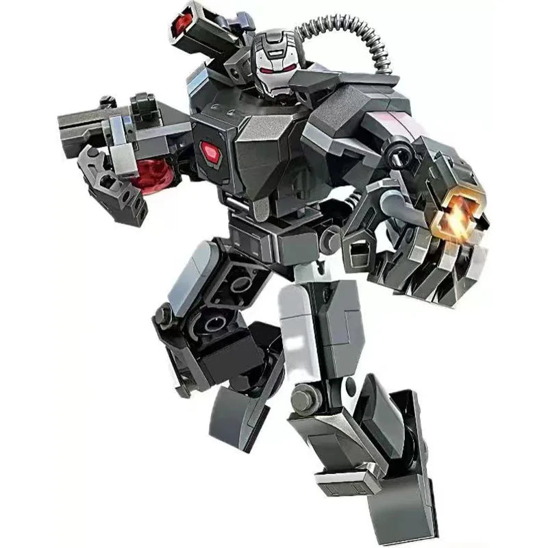 76270/76302 Superhero Building Blocks — Avengers Thor, Iron Man & Thanos Action Figure Model Toy