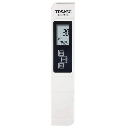 PH & TDS Meter Digital Water Quality Tester - 0-14 PH, 0-9990PPM, LCD Water Purity Analyzer for Aquarium & Filter
