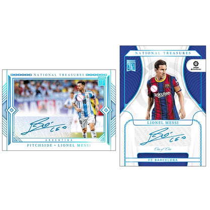 Panini DIY Star Football Card – Messi & Ronaldo Collectible, Homemade Gift for Christmas & Birthday
