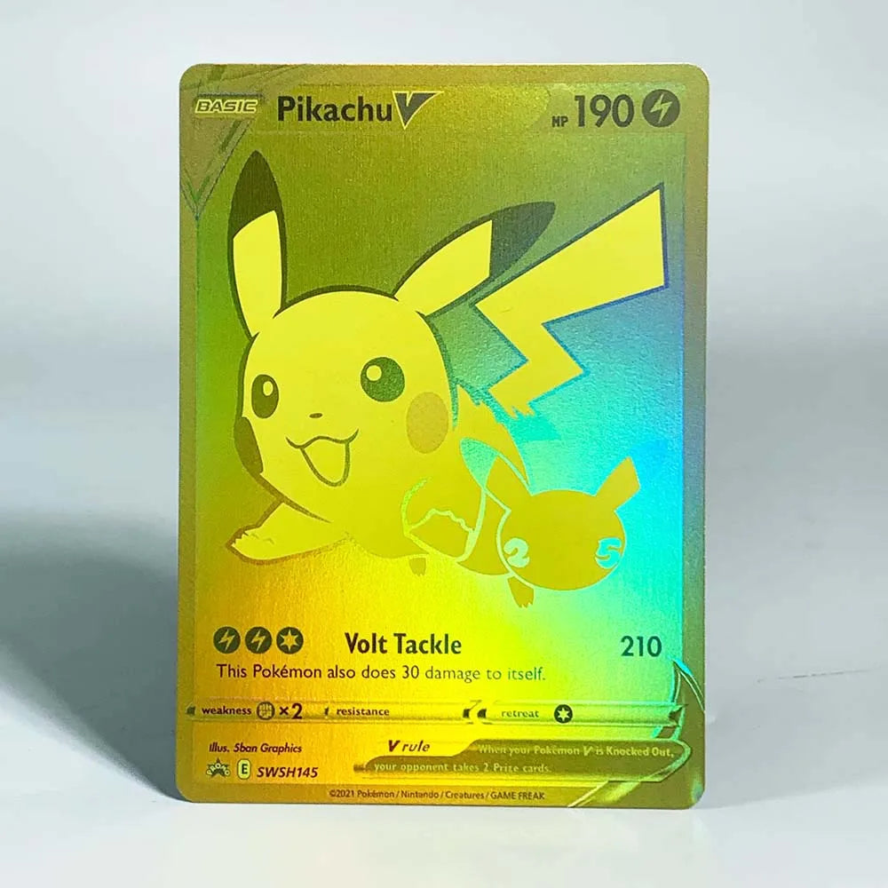Pokemon Ancient Mew Collection Card – Classic Limited Anime Cards, Zekrom, Reshiram, Victini Holographic Proxy, Gift Toy