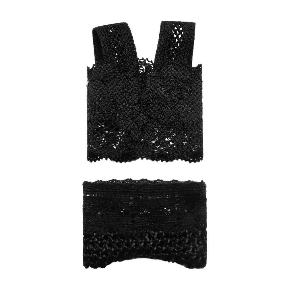 Soft Lace Underwear for 30cm Dolls – Bra & Briefs for Blythe 1/6 BJD Dolls, Dollhouse Kids Toy Clothing