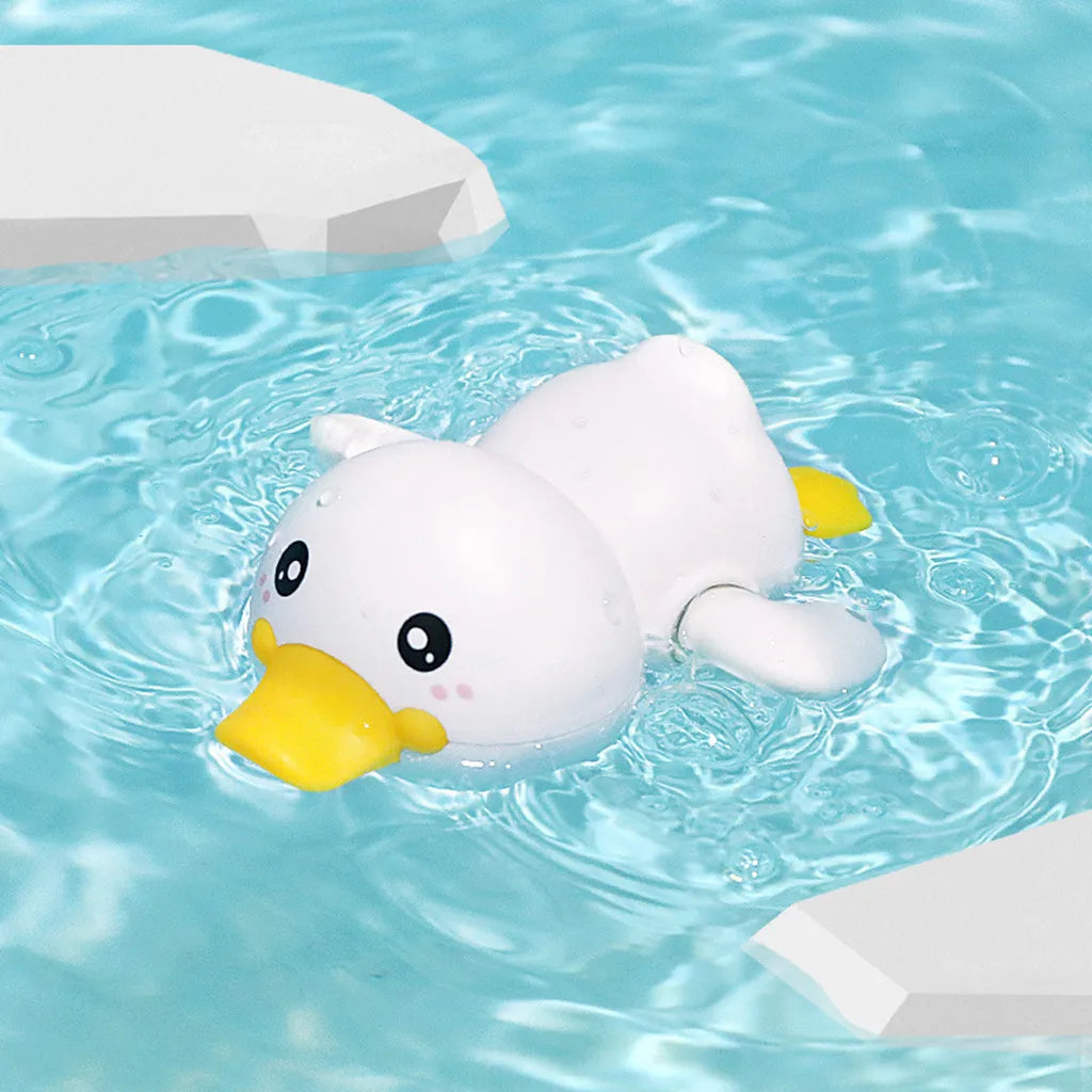 Baby Bath Toys Clockwork Swimming Animals – Cute Kids Bath & Shower Water Play Toys for Bathtub Fun and Learning
