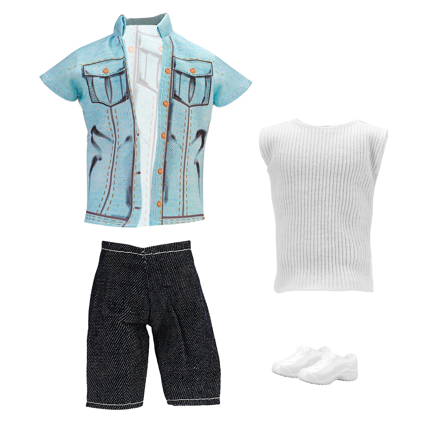High-Quality Doll Dress Clothes for Babi & Ken Dolls — Toys for Girls, Perfect Birthday & Christmas Gift