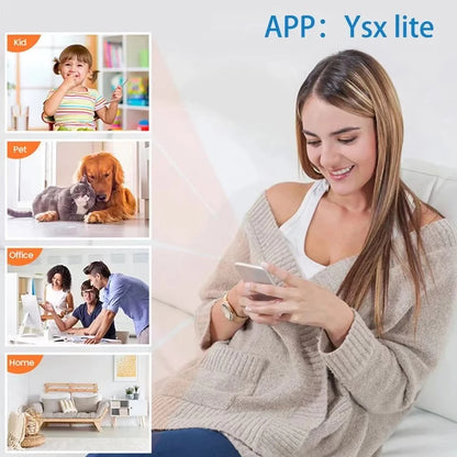 1080P HD Mini WiFi Camera – Wireless Night Vision, Remote Home Surveillance for Kids, Pets & Safety Monitoring