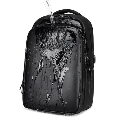LED Display Laptop Backpack — 15.6” Smart Business & School Travel Bag for Men & Women