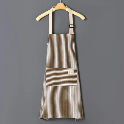 Kitchen Cooking & Baking Apron - Durable, Easy-Clean Protective Apron for Home Kitchens and Catering Services