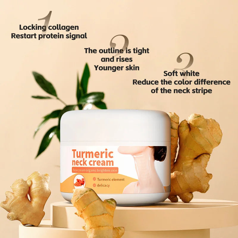 Neck Wrinkle Remover Cream – Firming Anti-Aging Moisturizer, Smooths Fine Lines, Skin Tightening, Whitening & Nourishing Neck Care Treatment Cream