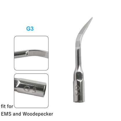AZDENT Dental Ultrasonic Scaler Tips – Scaling, Periodontics, Endo, Perio Tips for EMS, Woodpecker, DTE, NSK, SATELEC Scalers