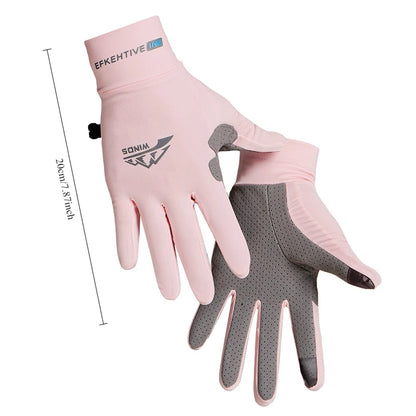 Unisex Summer Cycling Gloves – Lightweight Breathable Thin Gloves for Driving, Running, Hiking & Outdoor Sports Protection Gear
