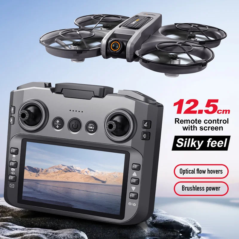 S156 GPS Foldable Drone – 8K Dual Camera, 5G WiFi, 360° Obstacle Avoidance, Brushless Motor FPV Quadcopter Toy