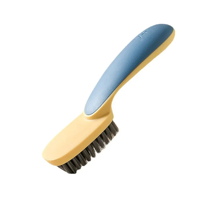 Multifunction Cleaning Shoe Brush - Soft Long Handle Scrubbing Brush for Shoes, Clothes & Home Use
