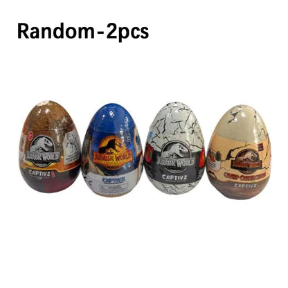 Jurassic World Captive 3 Clash Edition Dinosaur Egg Blind Box — 10cm Mini Slime Surprise, Full Box Collection