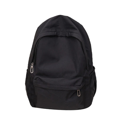 Women’s Waterproof School Backpack | Large Capacity Solid Color Daypack for Teens & Students