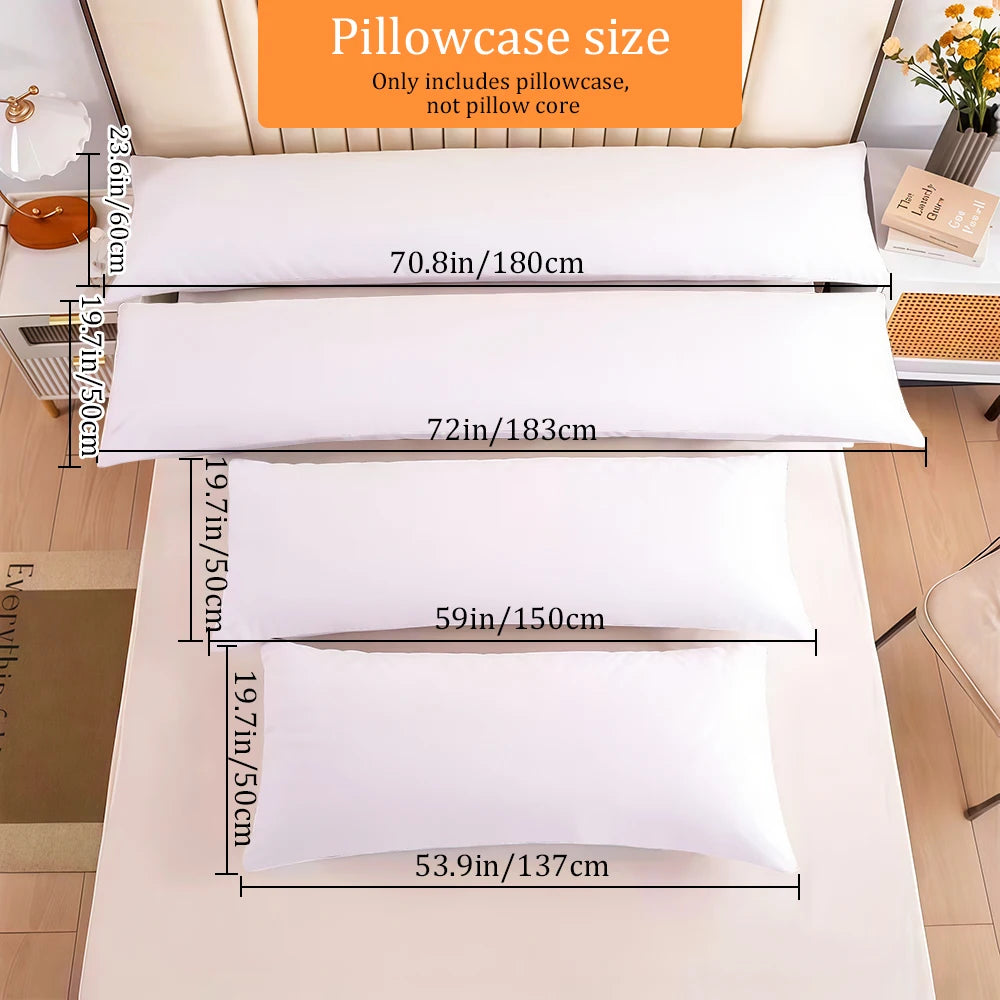 Custom Anime Body Pillowcase - Personalized Cartoon Star and Real Person Sleeping Pillow Cover