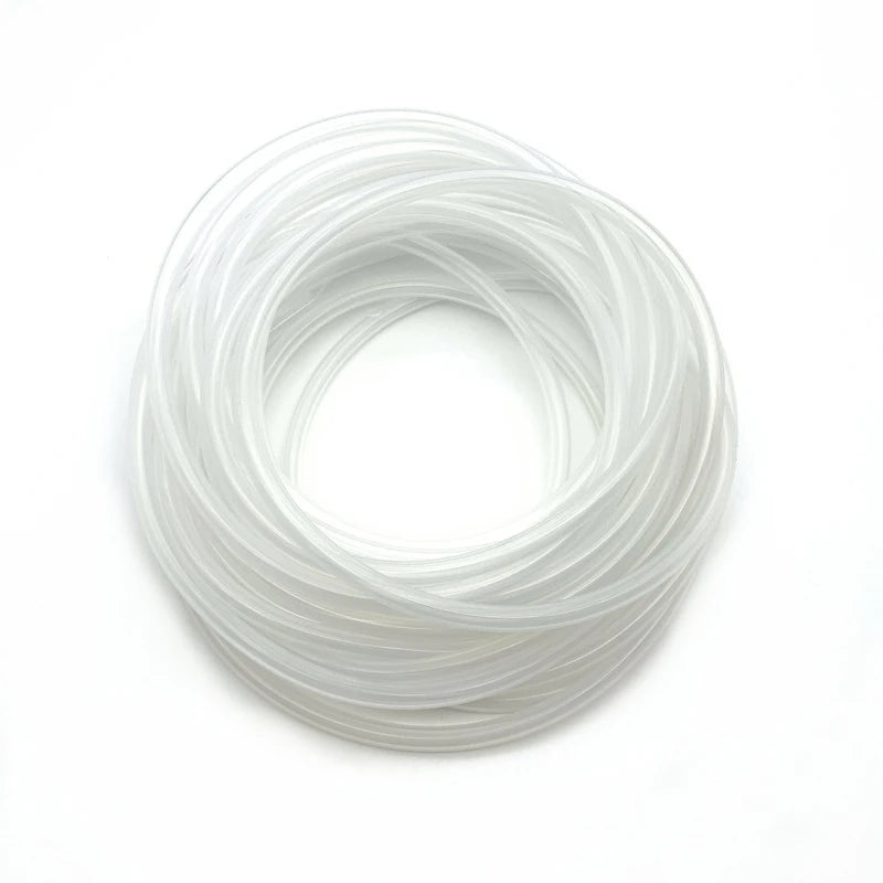 Food Grade Silicone Tube Hose - Flexible 2/3/4/5mm Rubber Pipe for Coffee, Beverage, Water & Liquid Transfer Connections