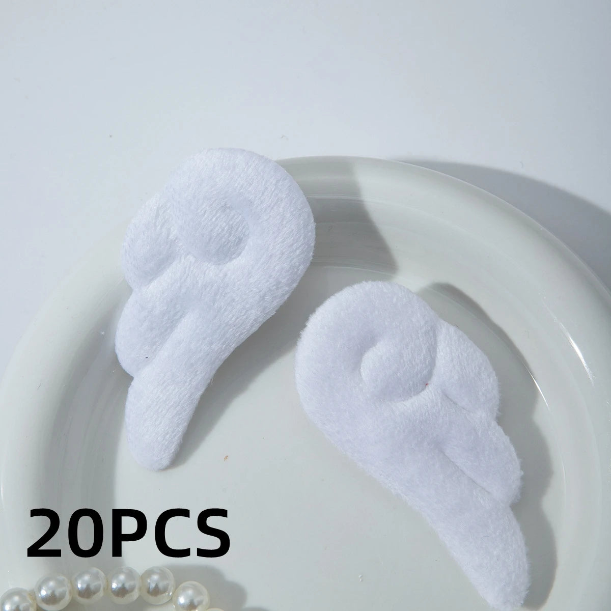 Angel Wing Plush Hair Clips - Cute 5cm Hairpin Barrettes for Girls Sweet Style Headwear & Accessories