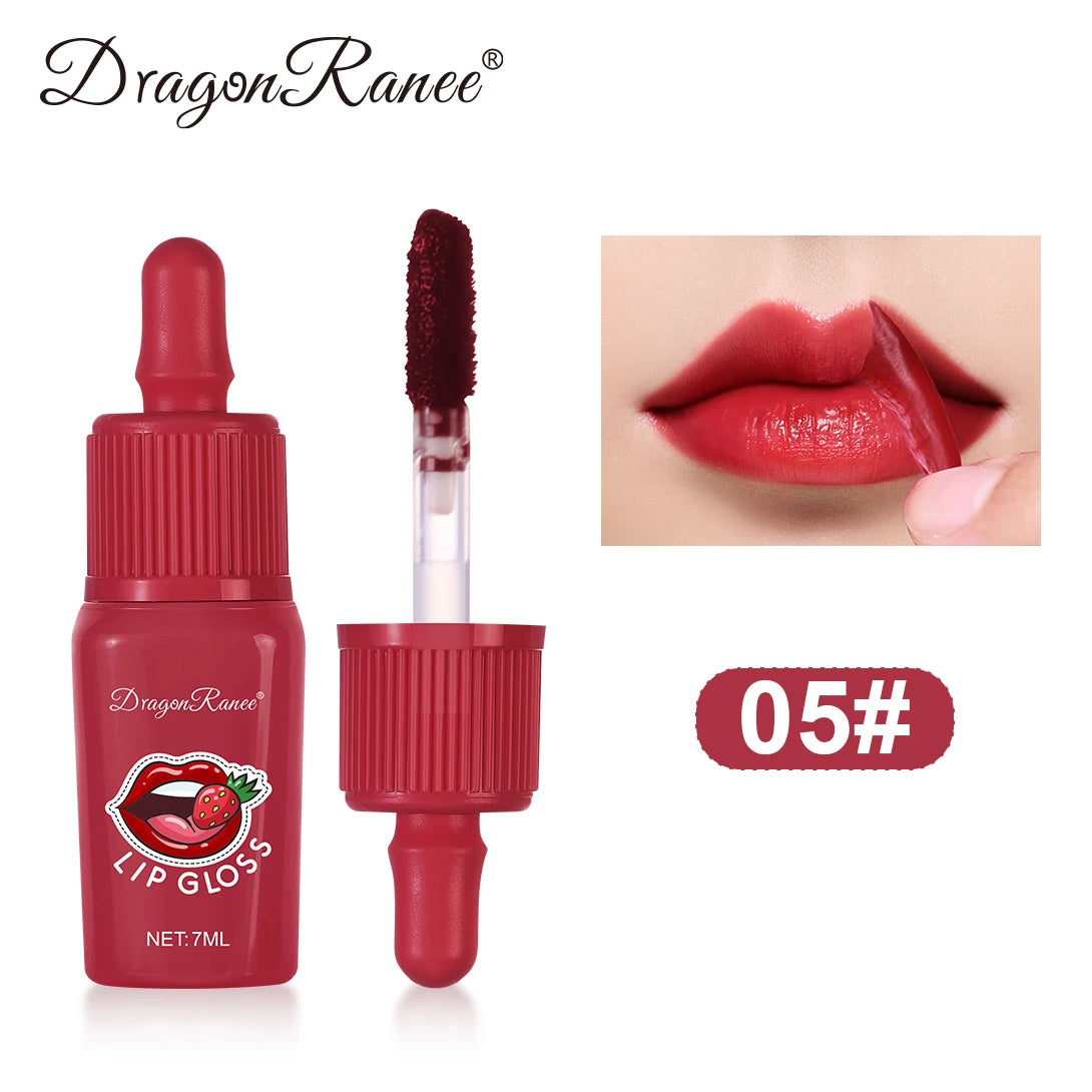 Peel-Off Lip Gloss - Velvet Matte Moisturizing Waterproof Long-Lasting Non-Fading Lip Color for Everyday Wear