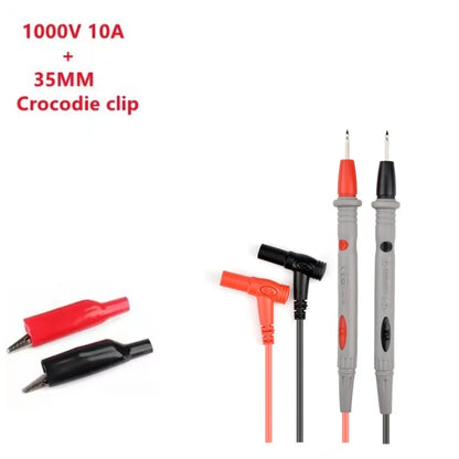 10A/20A 1000V Multimeter Test Leads Probes – Needle Tip Digital Tester Pen Cable for Accurate Electrical Measurement & Diagnostics